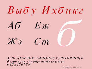 Czar Italic 001.003图片样张