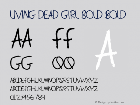 Living Dead Girl Bold Bold Version 001.000图片样张