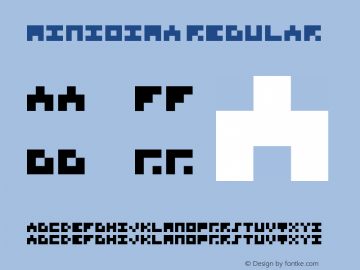 Miniozma Regular Version 1.0图片样张