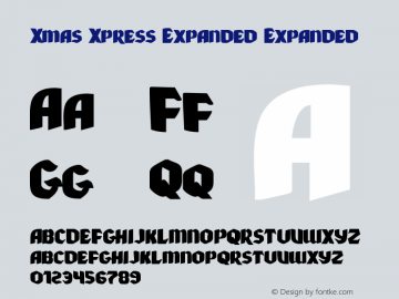Xmas Xpress Expanded Expanded Version 1.0; 2013图片样张