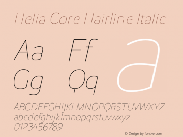 Helia Core Hairline Italic 1.000;com.myfonts.nootype.helia-core.hairline-italic.wfkit2.43EP图片样张