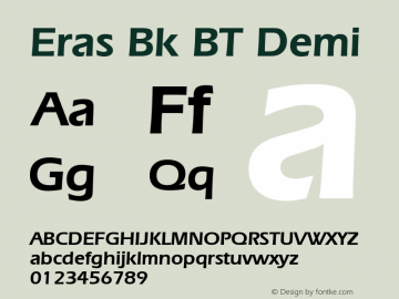 Eras Bk BT Demi mfgpctt-v4.4 Jan 4 1999图片样张