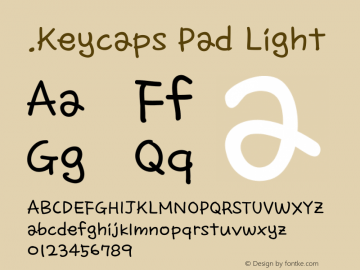 .Keycaps Pad Light 9.0d28e1图片样张