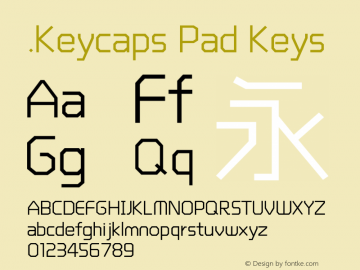 .Keycaps Pad Keys 10.0d12e1图片样张