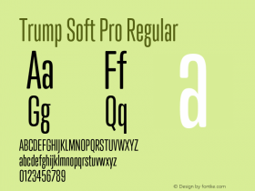 Trump Soft Pro Regular Version 2.0;com.myfonts.canadatype.trump-soft-pro.regular.wfkit2.45ZN Font Sample