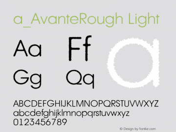 a_AvanteRough Light 001.002图片样张