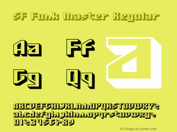 SF Funk Master Regular v1.0 - Freeware图片样张
