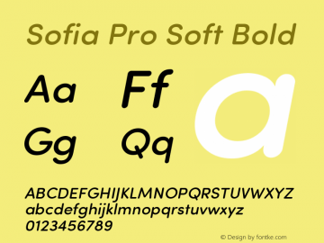Sofia Pro Soft Bold Version 2.000;com.myfonts.easy.mostardesign.sofia-pro-soft.medium-italic.wfkit2.version.4aC4 Font Sample