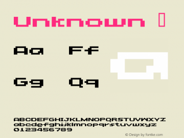 Unknown  This is a protected webfont and is intended for CSS @font-face use ONLY. Reverse engineering this font is strictly prohibited. Font Sample