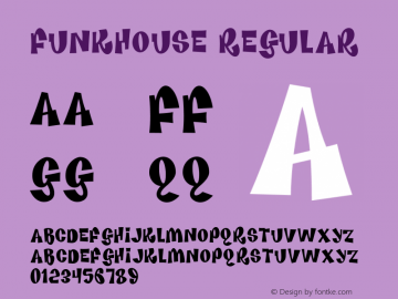 Funkhouse Regular 001.000图片样张