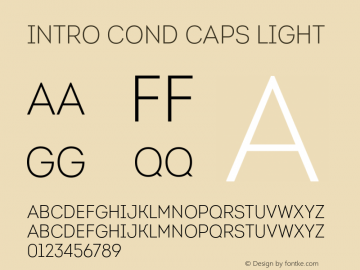 Intro Cond Caps Light Version 1.000 2014 initial release图片样张