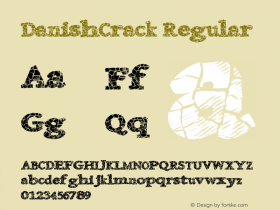 DanishCrack Regular Version 1.00 May 28, 2014, initial release图片样张