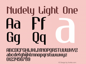 Nudely Light One Version 1.000图片样张