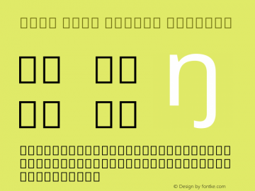 Noto Sans Coptic Regular Version 1.00 Font Sample