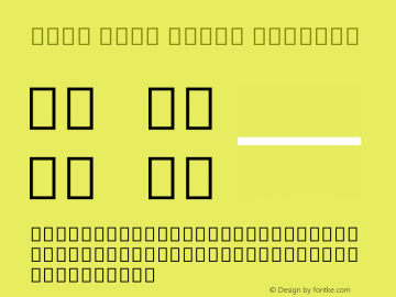 Noto Sans Ogham Regular Version 1.02图片样张