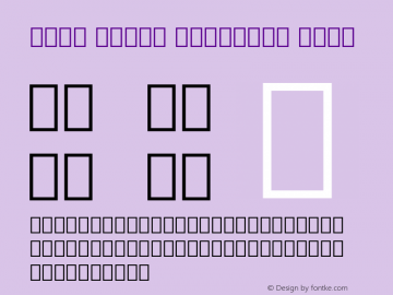 Noto Serif Armenian Bold Version 1.01图片样张