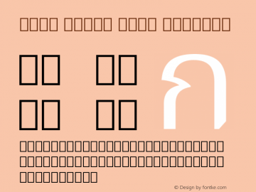 Noto Serif Thai Regular Version 1.02 uh图片样张