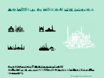 Masjid Al Imran Regular Version 3.50 June 21, 2015 Font Sample