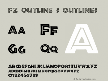 FZ OUTLINE 3 OUTLINE3 Version 1.000图片样张