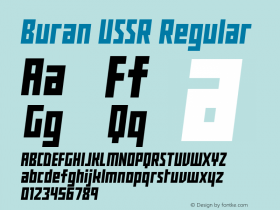 Buran USSR Regular Version 1.00 August 9, 2014图片样张