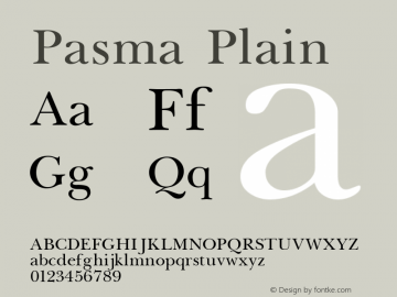 Pasma Plain 001.001图片样张