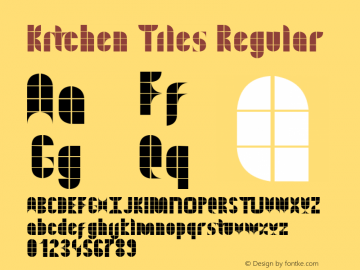 Kitchen Tiles Regular Version 1.00图片样张
