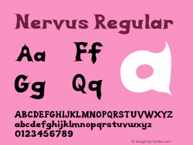 Nervus Regular Version 1.000图片样张