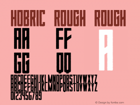 Hobric Rough Rough Version 1.000图片样张