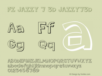 FZ JAZZY 7 3D JAZZY73D Version 1.000图片样张