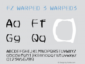 FZ WARPED 3 WARPED3 Version 1.000图片样张