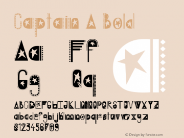 Captain A Bold Version 1.00 September 26, 2014, initial release图片样张