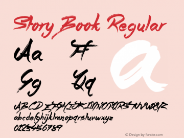 Story Book Regular Version 1.00 October 3, 2014, initial release图片样张