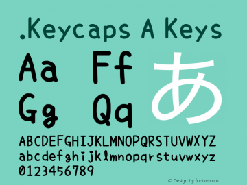 .Keycaps A Keys 10.0d12e1图片样张