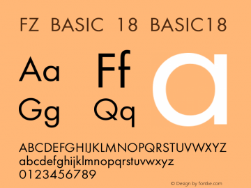 FZ BASIC 18 BASIC18 Version 1.000图片样张