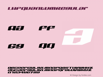 LHFQuantumRegular ☞ (1.0) ;com.myfonts.letterheadfonts.lhf-quantum.regular.wfkit2.3zzY图片样张