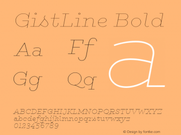 GistLine Bold Version 1.000;com.myfonts.easy.yellow-design.gist.line-extrabold.wfkit2.version.46hE图片样张