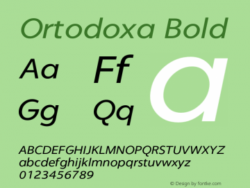 Ortodoxa Bold Version 1.001;PS 001.001;hotconv 1.0.56;makeotf.lib2.0.21325;com.myfonts.monograma.ortodoxa.italic.wfkit2.4ecJ图片样张