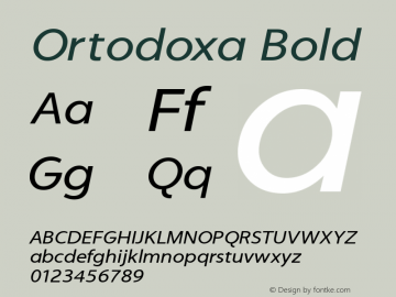 Ortodoxa Bold Version 1.001;PS 001.001;hotconv 1.0.56;makeotf.lib2.0.21325;com.myfonts.monograma.ortodoxa.italic.wfkit2.4ecJ Font Sample
