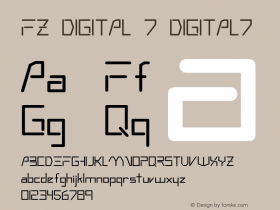 FZ DIGITAL 7 DIGITAL7 Version 1.000图片样张