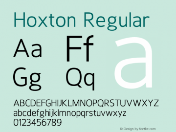 Hoxton Regular 1.000;com.myfonts.easy.northernblock.hoxton.book.wfkit2.version.3Bgm Font Sample