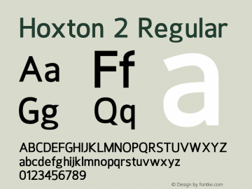 Hoxton 2 Regular 1.000;com.myfonts.northernblock.hoxton.demi-bold.wfkit2.3Bgj Font Sample