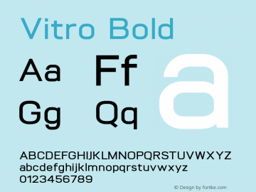 Vitro Bold 1.000;com.myfonts.easy.northernblock.vitro.demi-bold.wfkit2.version.3Br2 Font Sample