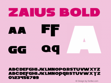Zaius Bold 1.000;com.myfonts.northernblock.zaius.regular.wfkit2.3yBt Font Sample