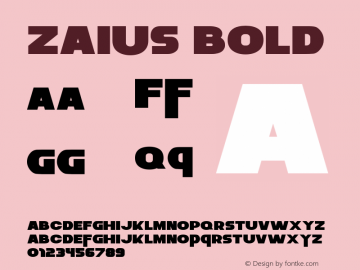 Zaius Bold 1.000;com.myfonts.northernblock.zaius.regular.wfkit2.3yBt Font Sample