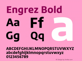 Engrez Bold Version 1.000;com.myfonts.indian-type-foundry.engrez.bold.wfkit2.3Swg Font Sample
