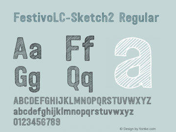 FestivoLC-Sketch2 Regular Version 001.001;com.myfonts.easy.ahmet-altun.Festivo-lc.sketch-2.wfkit2.version.47U3图片样张