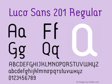 Luco Sans 201 Regular com.myfonts.artill-typs.luco-sans.201.wfkit2.3hHf Font Sample