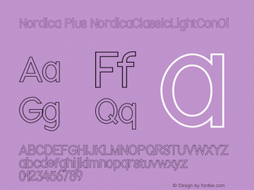 Nordica Plus NordicaClassicLightConOl Version 1.01图片样张