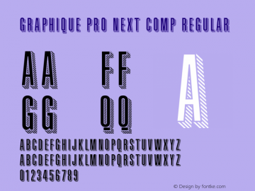 graphique pro font free