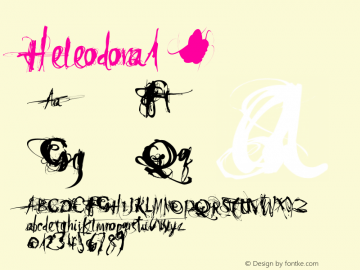 Heleodora1 ☞ Version 1.001 2008;com.myfonts.easy.andinistas.heleodora.1.wfkit2.version.35gC Font Sample